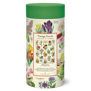 Cavallini Lang of Flowers 1000pc Jigsaw Puzzle