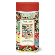 Cavallini Vintage Cat and Kittens 1000pc Jigsaw Puzzle