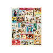 Cavallini Vintage Cats 1000pc Jigsaw Puzzle