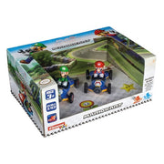 Carrera 13018 Mario Kart Twin Pack Mach 8 Mario & Luigi Pull & Speed Cars