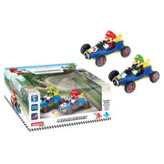 Carrera 13018 Mario Kart Twin Pack Mach 8 Mario & Luigi Pull & Speed Cars