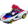 Carrera 13022 Mario Kart Twin Pack P-Wing Mario and Yoshi Pull Back and Speed Cars