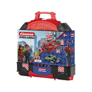 Carrera 16001 Speed Arena Police Chase Cars Case Slot Car Set