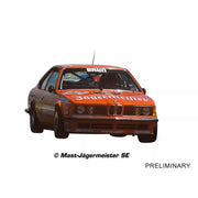 Carrera 32108 Digital 132 BMW 635 CSI Jagermeister H.J.Stuck No.6 Gruppe A 1984 Slot Car