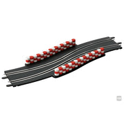 Carrera 1/43 Chicane Set with Oil Barrel Barriers