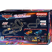 Carrera 62559 Go!!! Disney Cars Glow Racers Slot Car Set