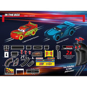 Carrera 62559 Go!!! Disney Cars Glow Racers Slot Car Set