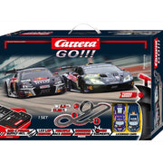 Carrera 1/43 Red Bull GT3 Set Audi R8 & Huracan with 5.3m Track