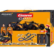 Carrera 1/43 McLaren F1 Racing Set Norris & Piastri with 5.3m Track