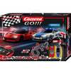Carrera 1/43 High Speed Pursuit Set Audi Police & Ferrari SF90 with 4.9m Track