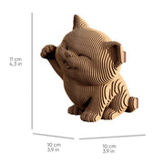 Cartonic Kittens Trio 3D Puzzle