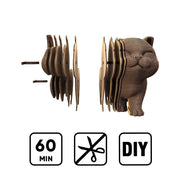 Cartonic Walking Kitten 3D Puzzle