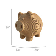 Cartonic Piggy Money Bank 3D Puzzle