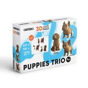 Cartonic Puppies Trio 3D Puzzle