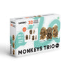 Cartonic Trio Monkeys 3D Puzzle