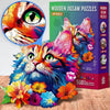 Escape Welt Cat 300pc Wooden Jigsaw Puzzle