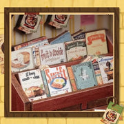 CuteBee Cooking Bookstore DIY Book Nook Kit