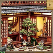 CuteBee Serene Courtyard DIY Book Nook Kit