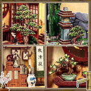 CuteBee Serene Courtyard DIY Book Nook Kit