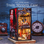 Cutebee Train Mystery Case DIY Book Nook Kit