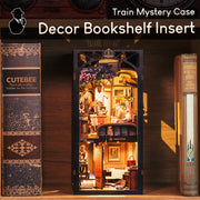 Cutebee Train Mystery Case DIY Book Nook Kit