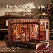 CuteBee Bach String DIY Book Nook Kit