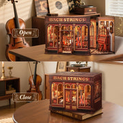 CuteBee Bach String DIY Book Nook Kit