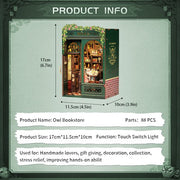 CuteBee Owl Bookstore DIY Kit