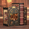 CuteBee Count Cat's Study DIY Book Nook Kit