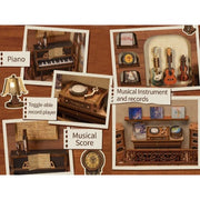 CuteBee The Secret Rhythm DIY Book Nook Kit