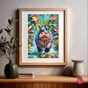 Cherry Pazzi 20272 Happy Hippo 500pc Jigsaw Puzzle