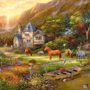 Cherry Pazzi 30493 The Golden Valley 1000pc Jigsaw Puzzle