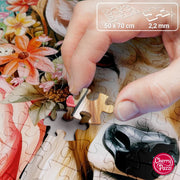 Cherry Pazzi 30752 Flower Deer 1000pc Jigsaw Puzzle