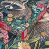 Cherry Pazzi 30851 Raccoon in Flowers 1000pc Jigsaw Puzzle