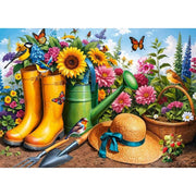 Cherry Pazzi 31087 Golden Boots, Blooming Roots 1000pc Jigsaw Puzzle