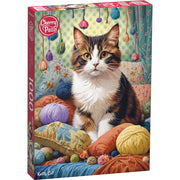 Cherry Pazzi 31131 Knitty Cat 1000pc Jigsaw Puzzle