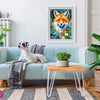 Cherry Pazzi 31148 Red Fox in Flowers 1000pc Jigsaw Puzzle