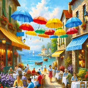 Cherry Pazzi Umbrella Alley 1000pc Jigsaw Puzzle