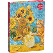 Cherry Pazzi Cat & Art. 1000pc Jigsaw Puzzle
