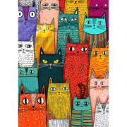 Cherry Pazzi Cats Rule the World 1000pc Jigsaw Puzzle