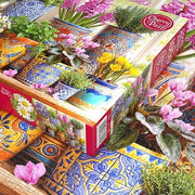Cherry Pazzi Pottery in Bloom 1000pc Jigsaw Puzzle