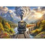 Cherry Pazzi The Golden Express 1000pc Jigsaw Puzzle