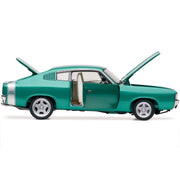 Classic Carlectables 18544 1/18 1972 E38 Custome Charger - Green Metallic Opal