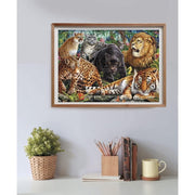 Clementoni Wild Cats 500pc Jigswa Puzzle