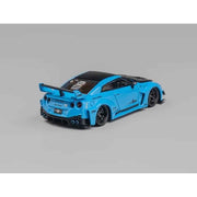 CM Model 64-35RR-07 1/64 Nissan LBWK GT-R R35 Blue