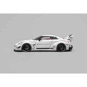 CM Model 64-35RR-10 1/64 Nissan LBWK Supersilhouette 35GT-RR White