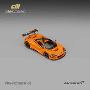 CM Model 720SGT3X-03 1/64 Mclaren 720SGT3X Papaya Orange