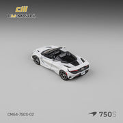 CM Model 1/64 McLaren 750S Spider Silica White