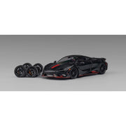 CM Model 64-765LT-14 1/64 McLaren 765LT Matt Black