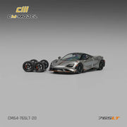 CM Model 1/64 McLaren 765LT Silver Grey